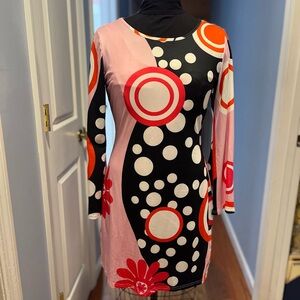 🕶️ mod mini dress, retro print dress, go-go girl, psychedelic, vintage inspired